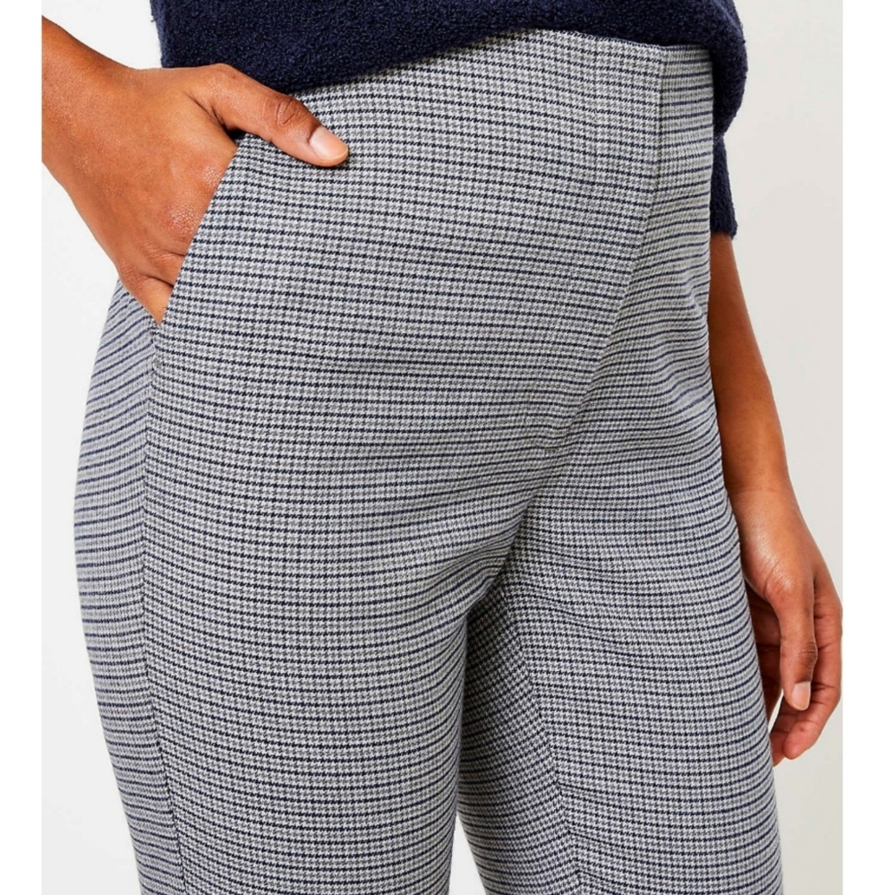 Loft Slim Pants in Check
